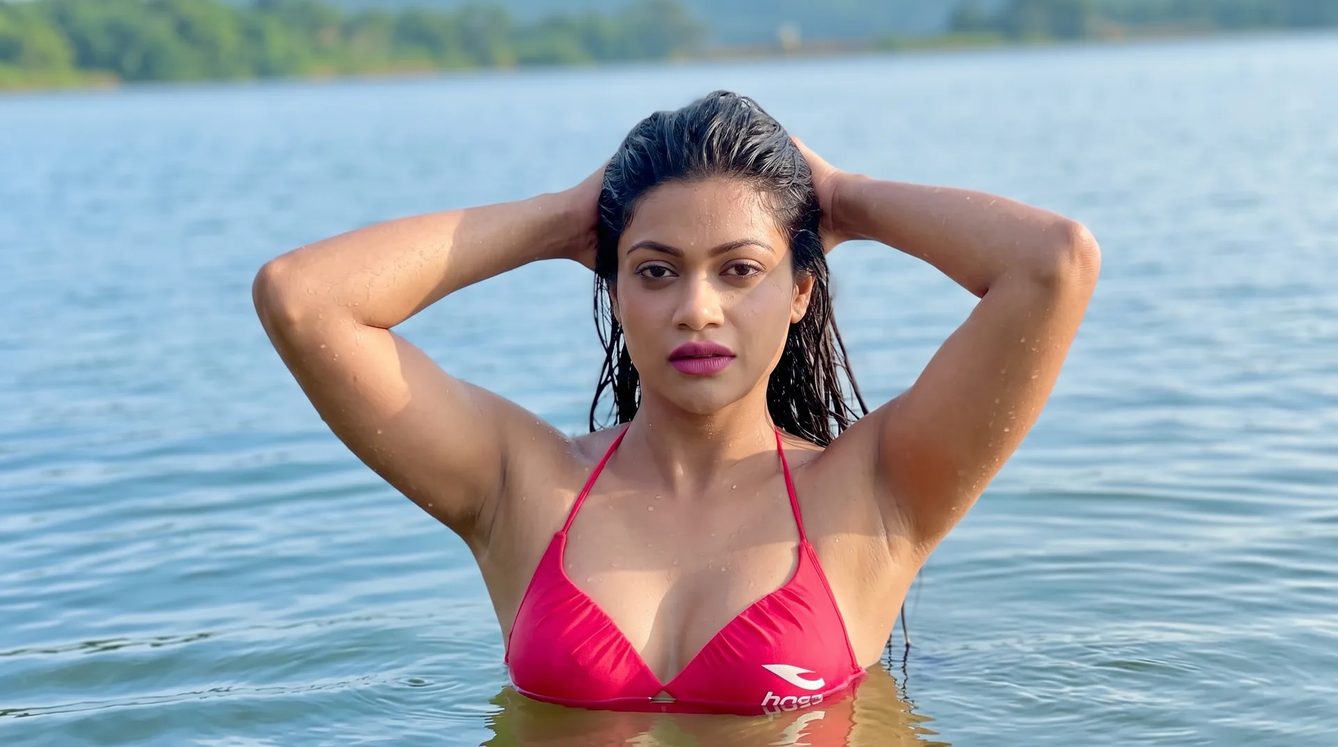 Chulakshi Ranathunga Hot Sexy 4K Wallpaper