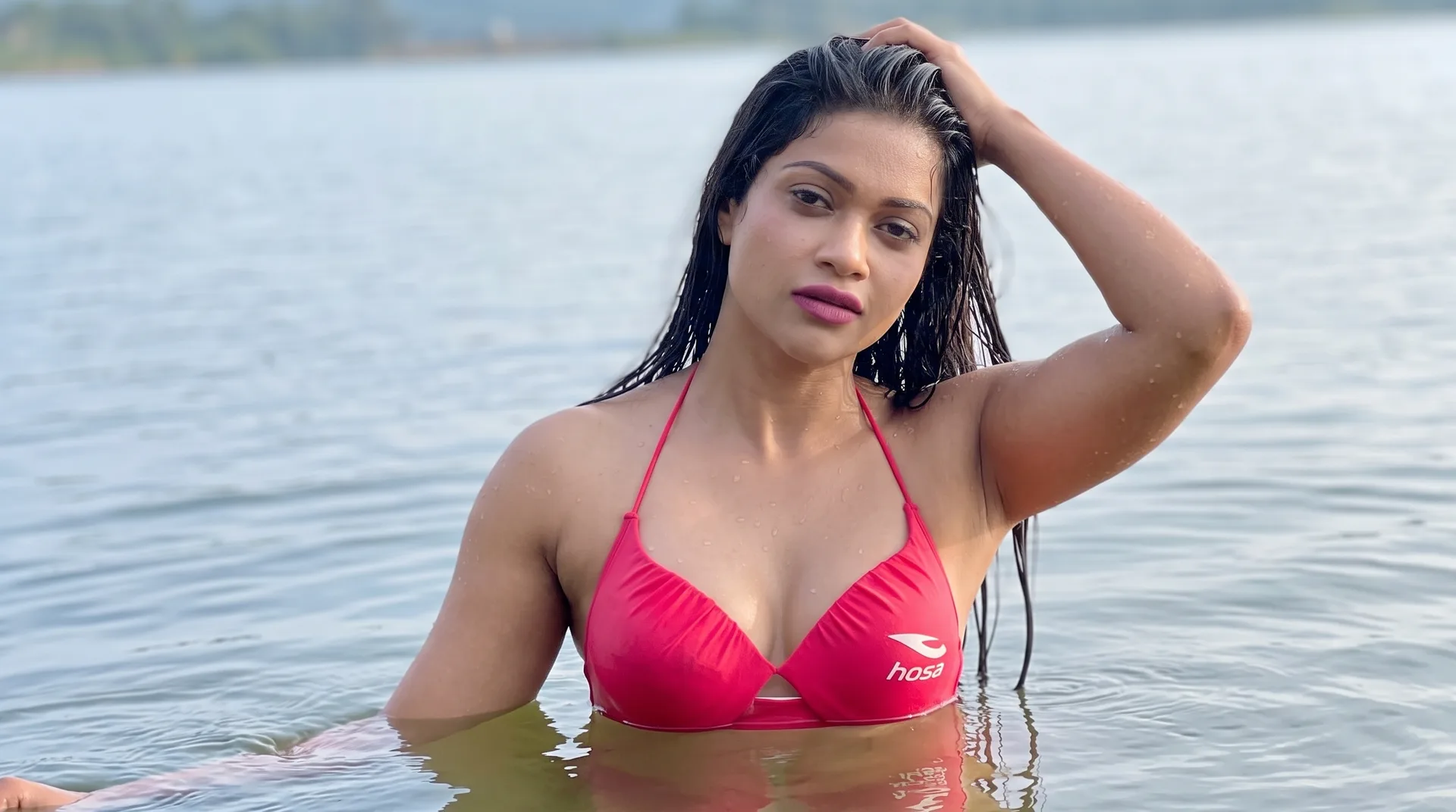 Chulakshi Ranathunga Hot Sexy 4K Wallpaper