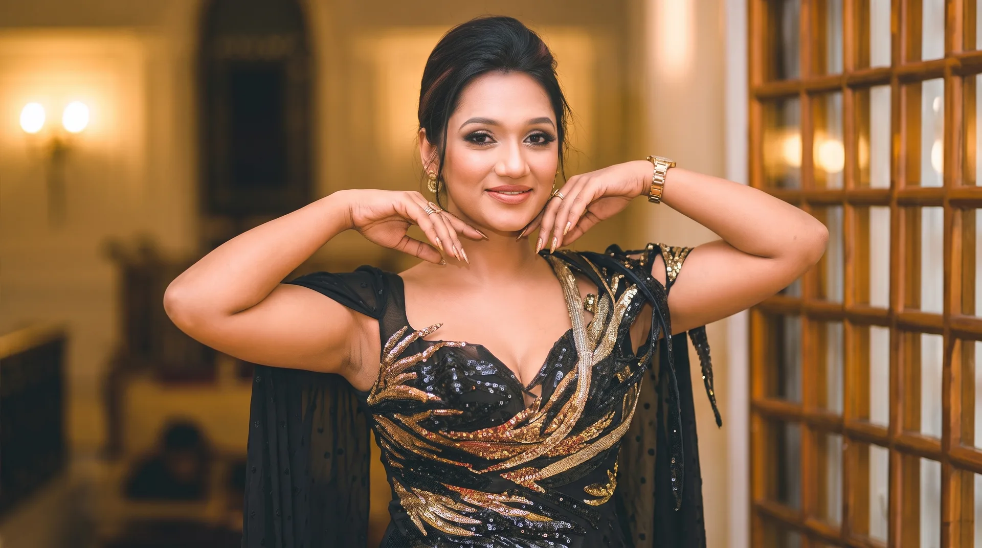 Upeksha Swarnamali 4K Wallpaper